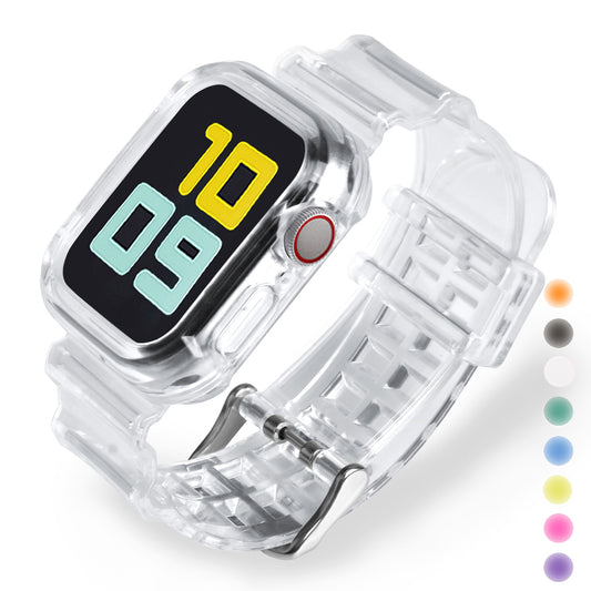 Sport Clear Band + Case for Apple Watch